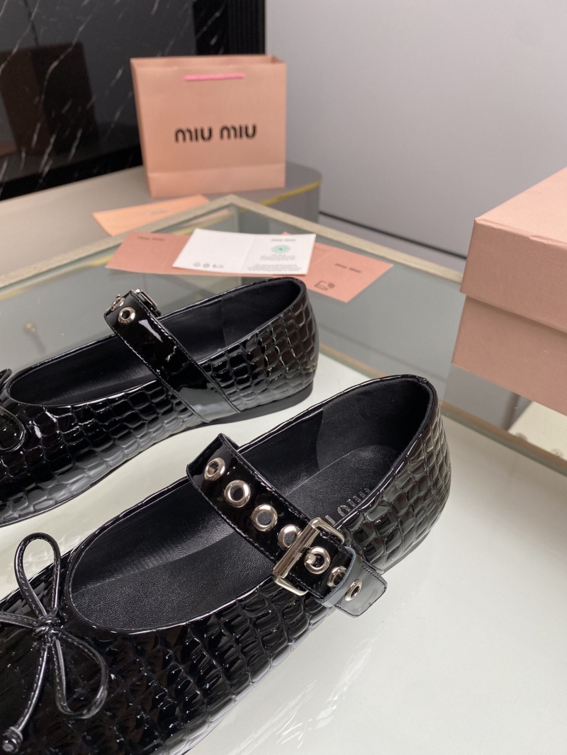 Miu Miu flat shoes